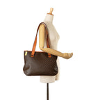 Celine Macadam Coated Canvas Tote (SHG-GGrhQb)