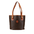 Celine Macadam Coated Canvas Tote (SHG-GrIG6D)