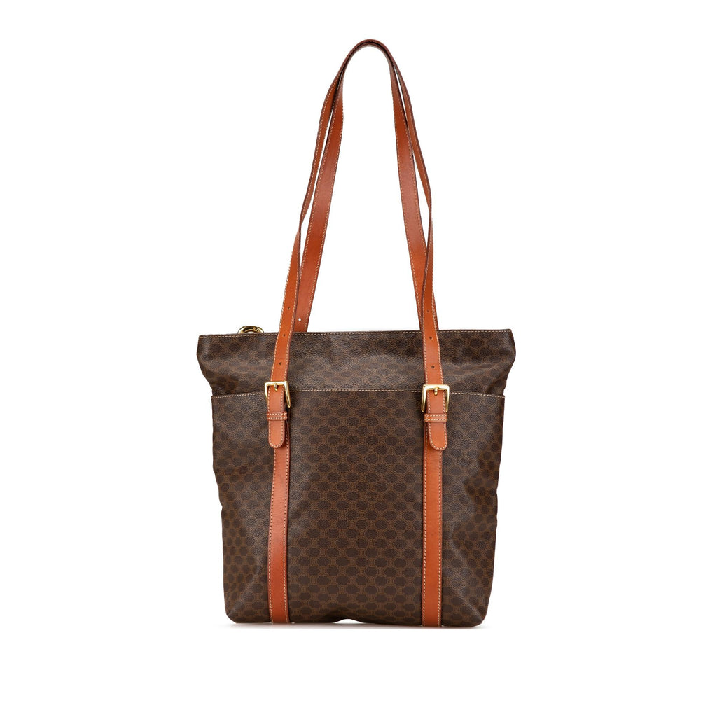 Celine Macadam Coated Canvas Tote