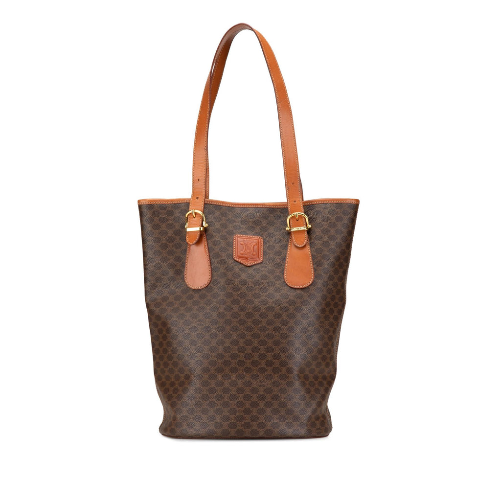 Celine Macadam Coated Canvas Tote