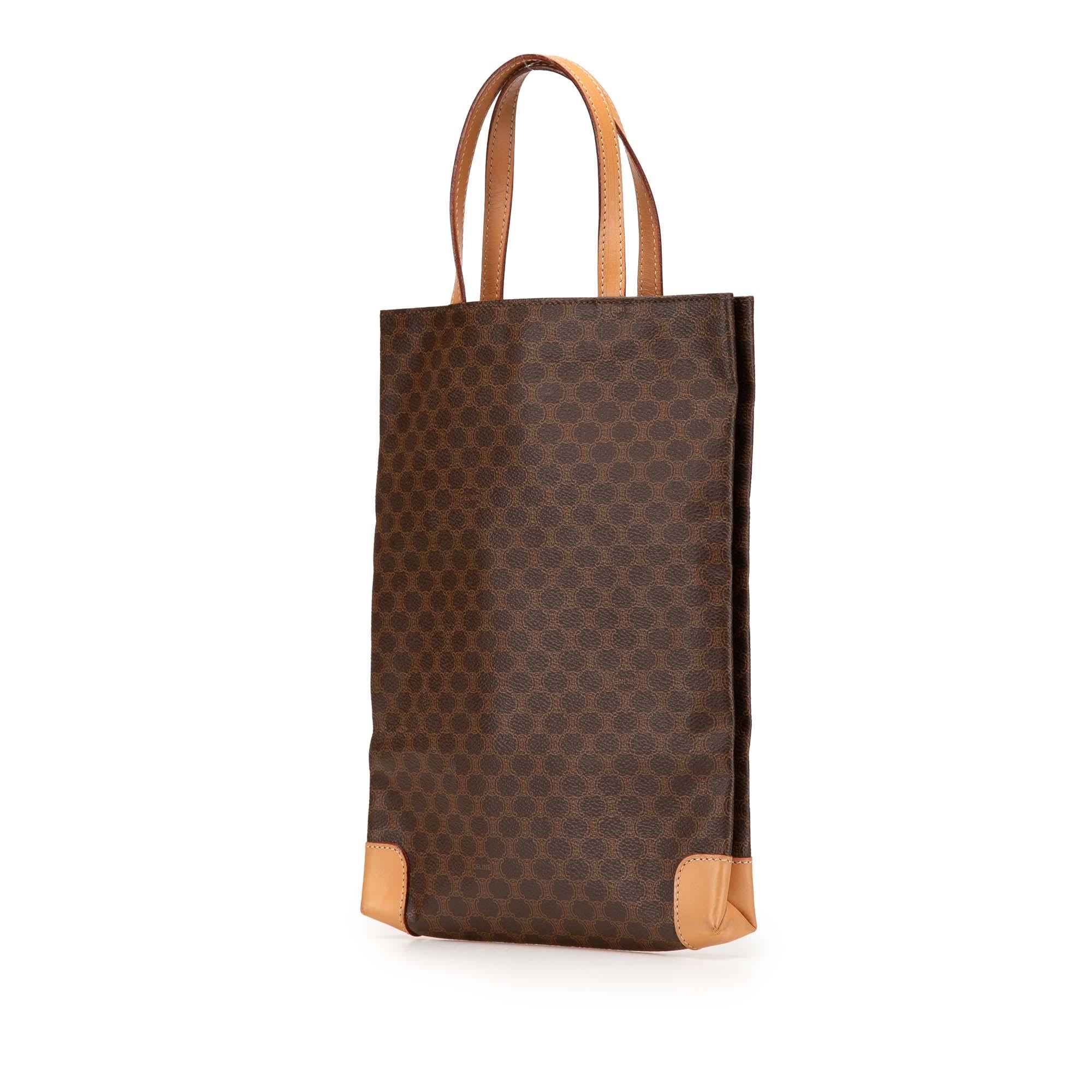 Celine Macadam Coated Canvas Tote