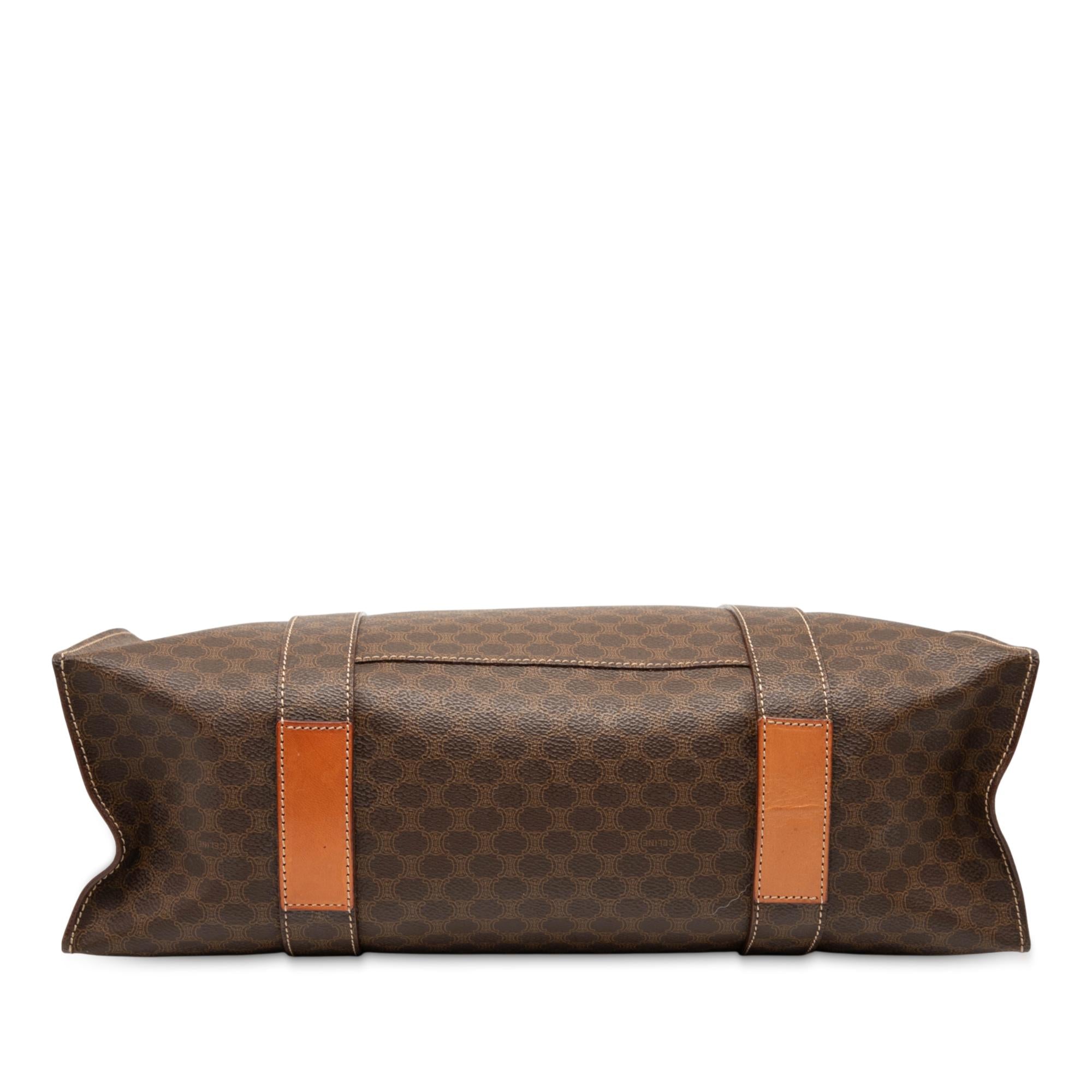 Celine Macadam Coated Canvas Tote