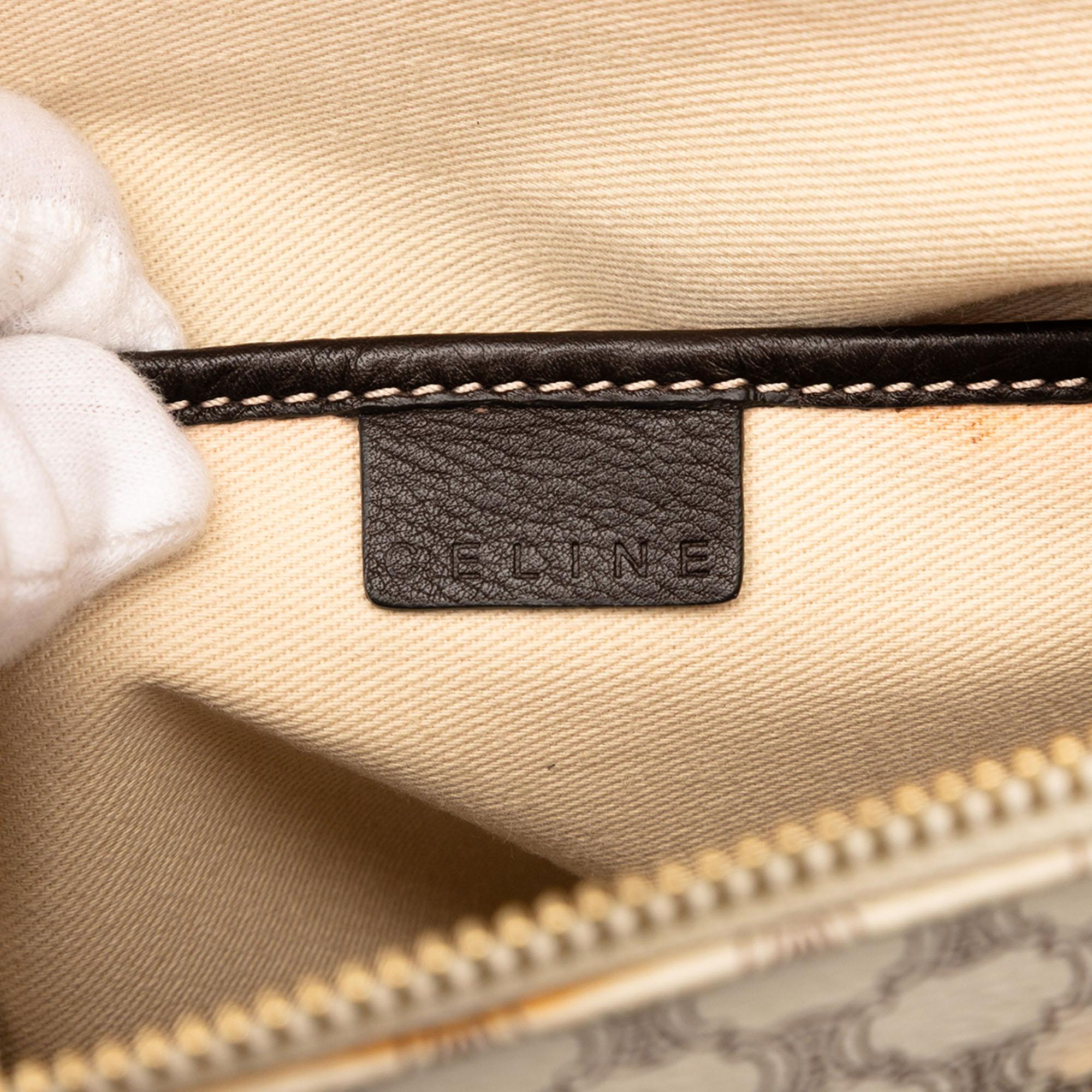 Celine Macadam Coated Canvas Tote
