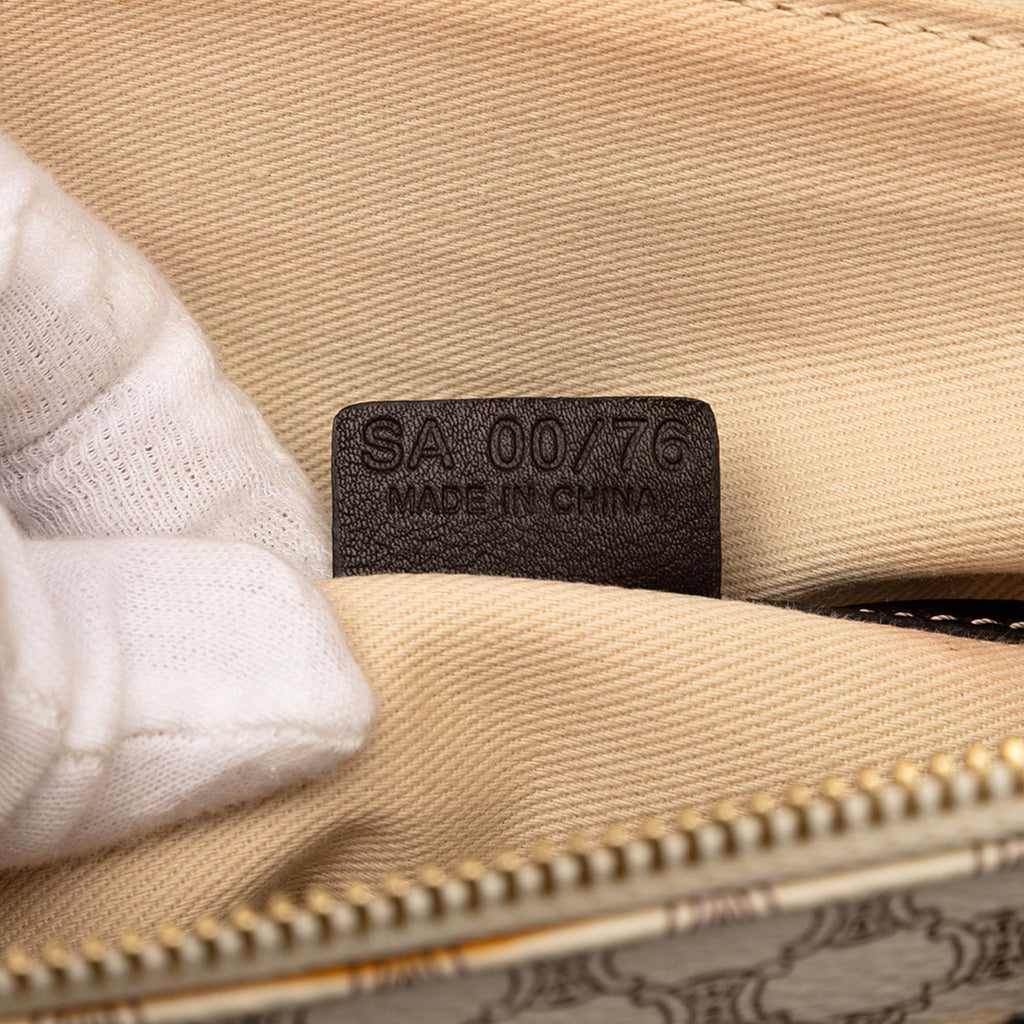 Celine Macadam Coated Canvas Tote