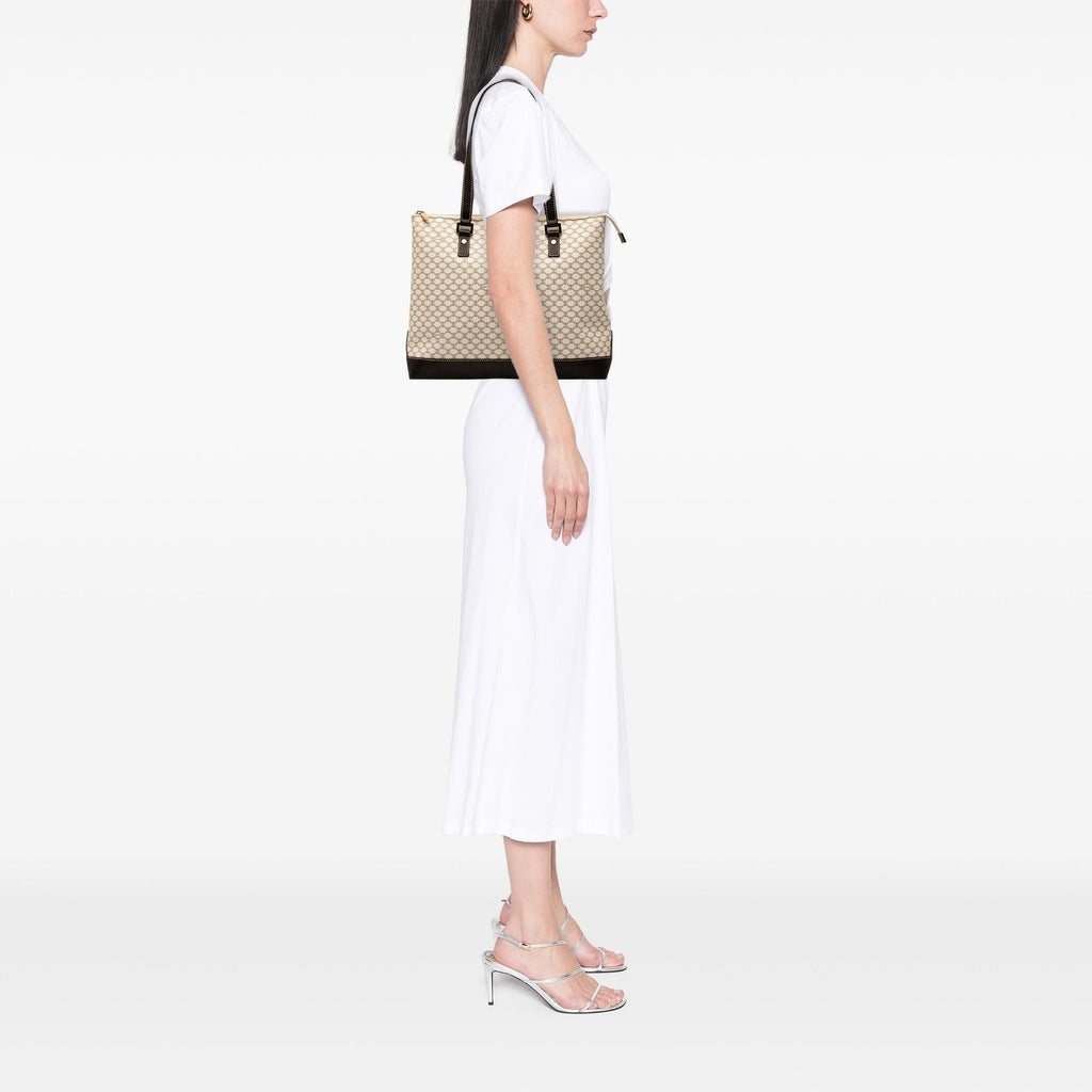 Celine Macadam Coated Canvas Tote