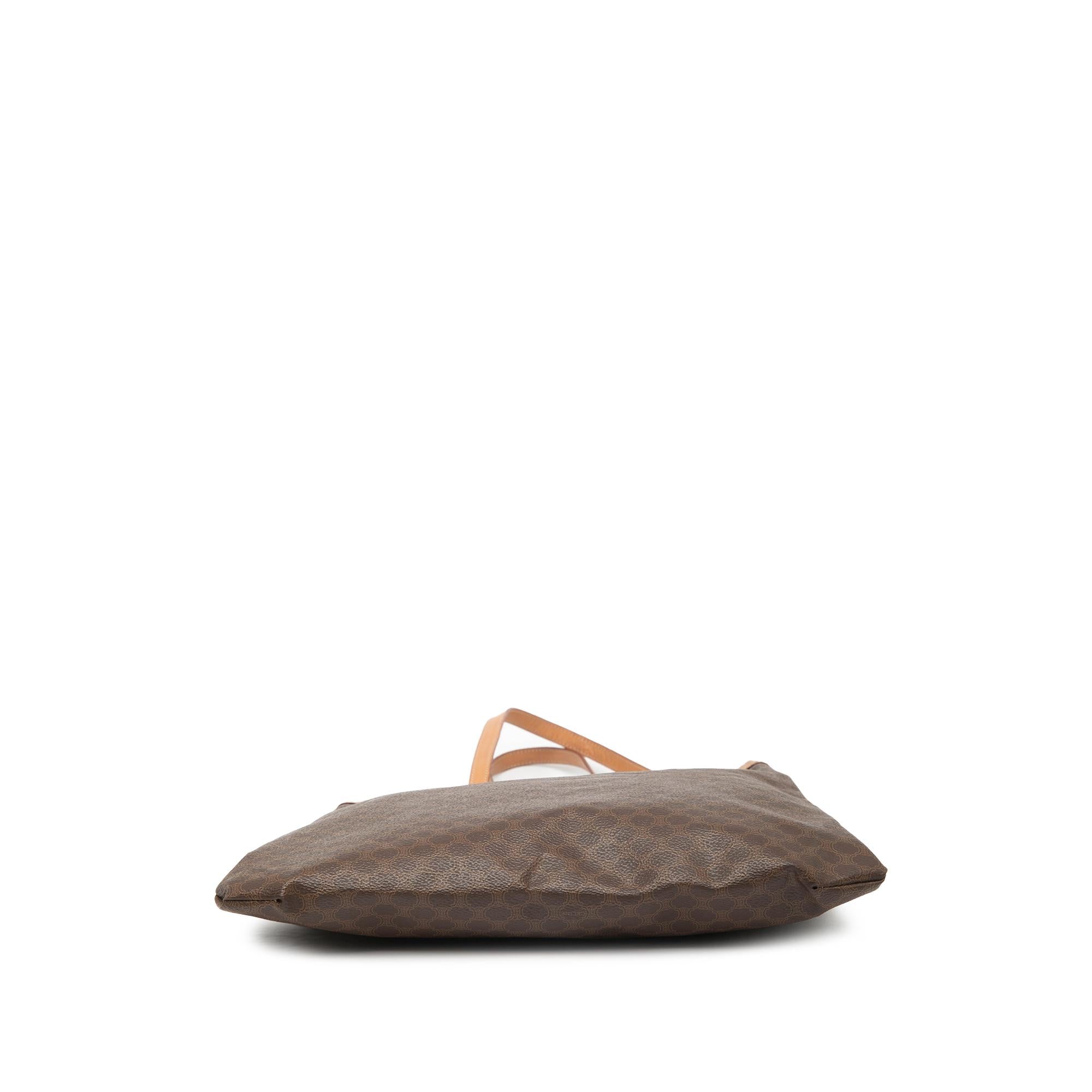 Celine Macadam Coated Canvas Tote