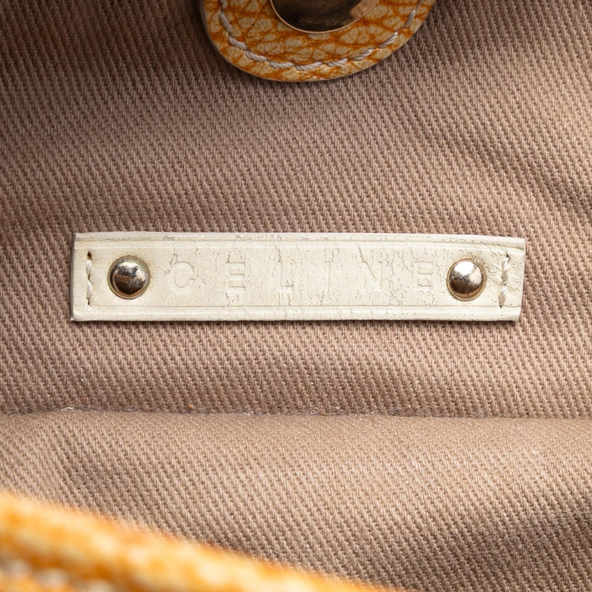 Celine Macadam Denim Bittersweet Hobo