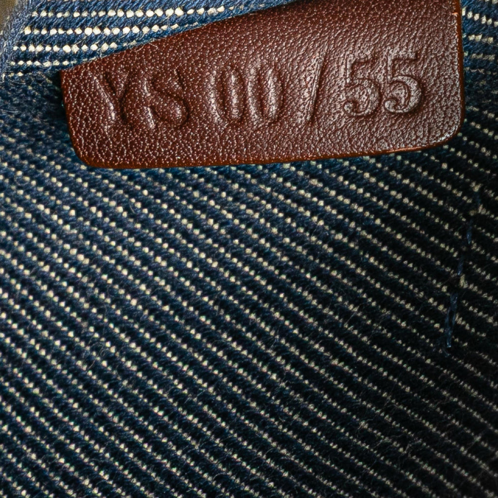 Celine Macadam Denim Double Pocket Belt Bag