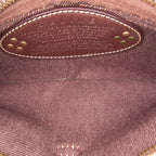 Celine Macadam Denim Double Pocket Belt Bag