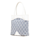 Celine Macadam Denim Tote
