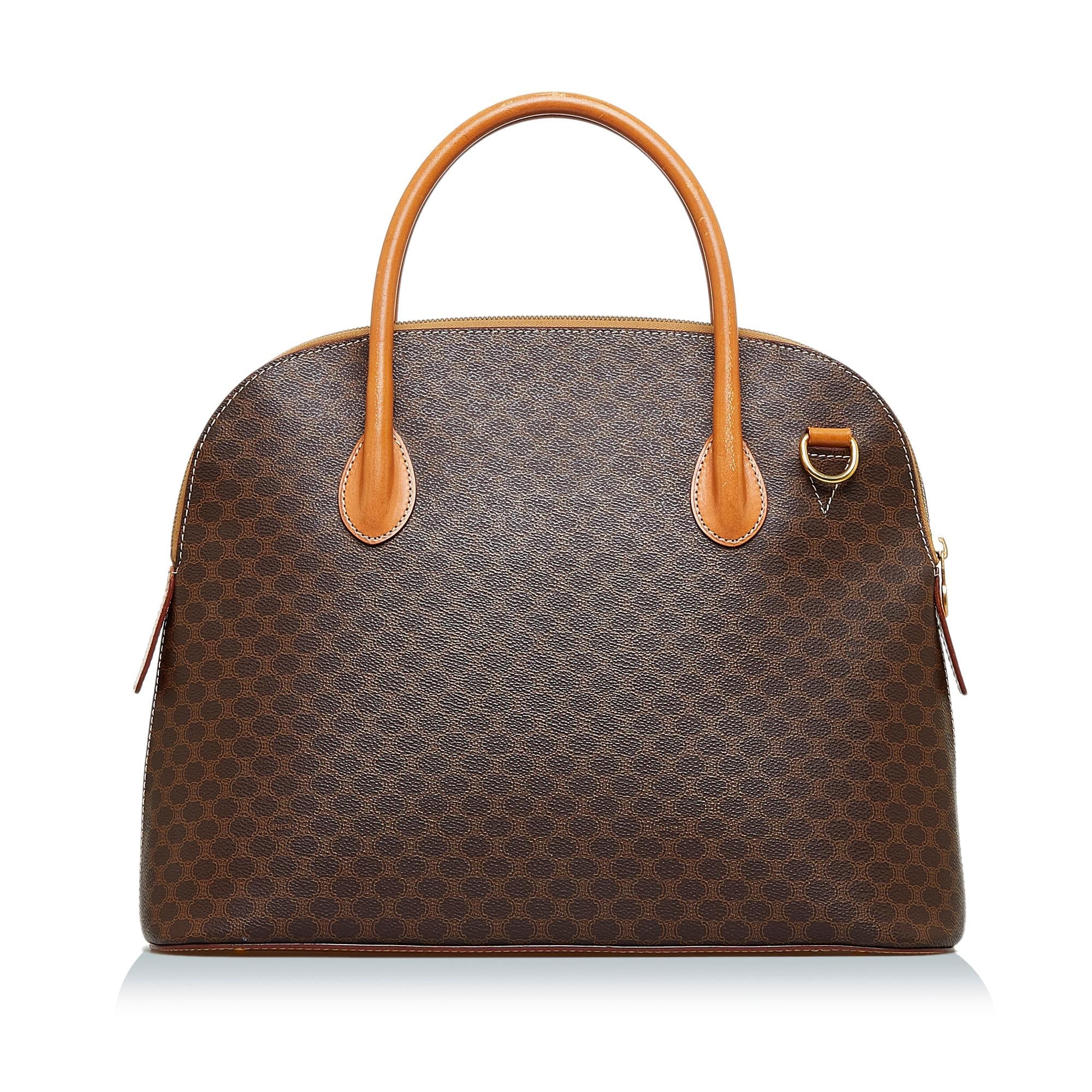 Celine Macadam Dome Satchel (SHG-t5stLF)