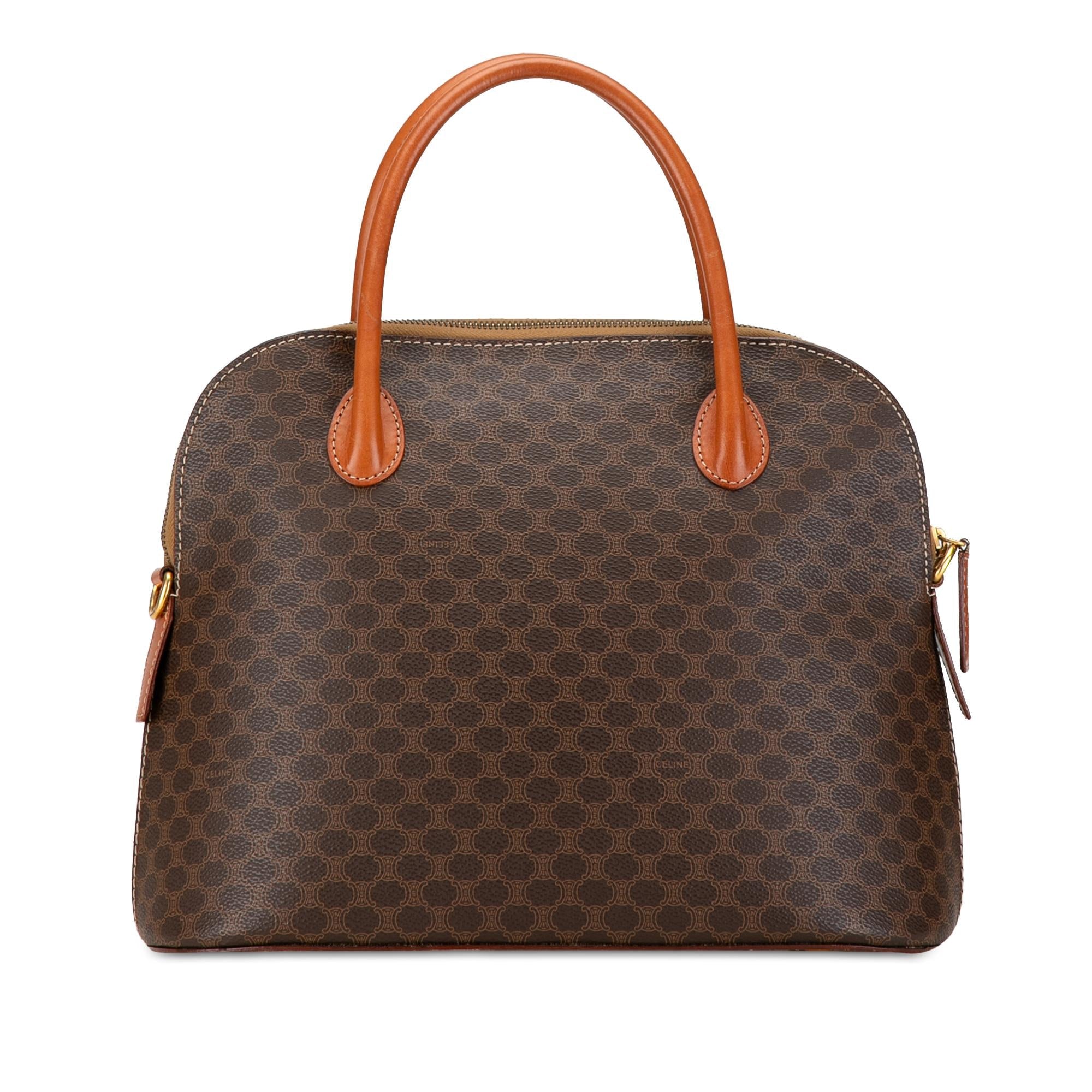 Celine Macadam Dome Satchel (SHG-p3Zpxb)