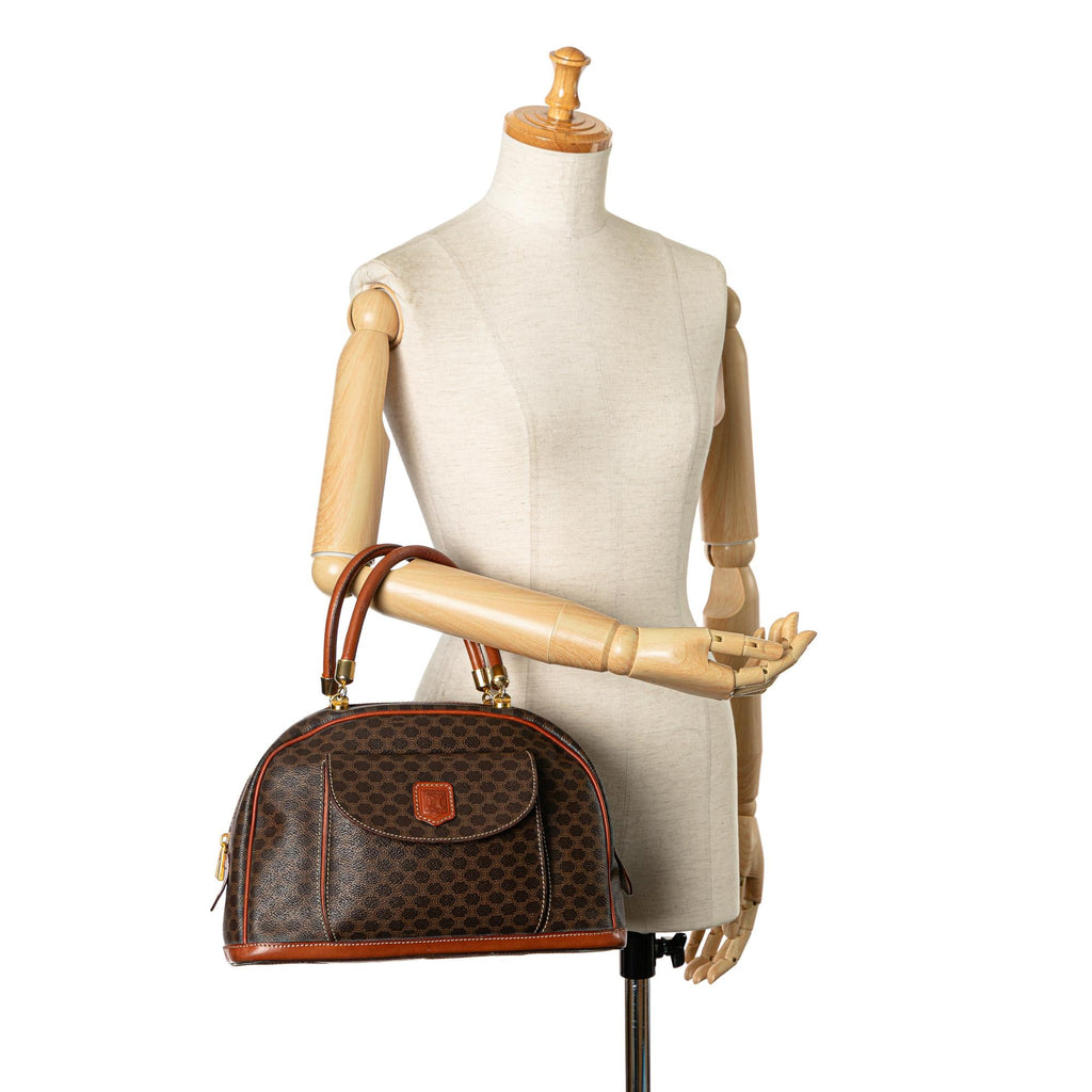 Celine Macadam Dome Top Handle Bag (SHG-dE24ya)