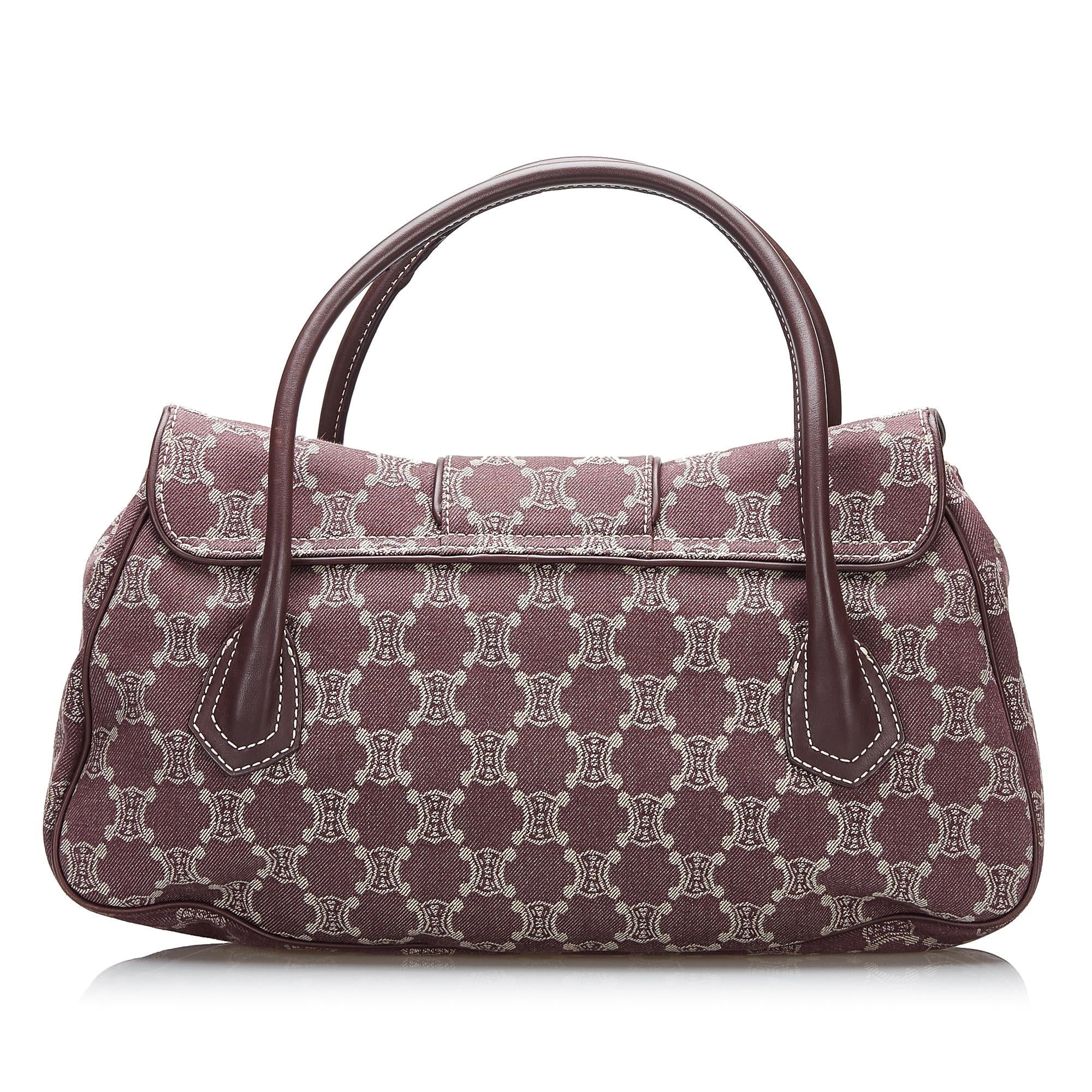 Celine Macadam Handbag (SHG-M0Hidm)