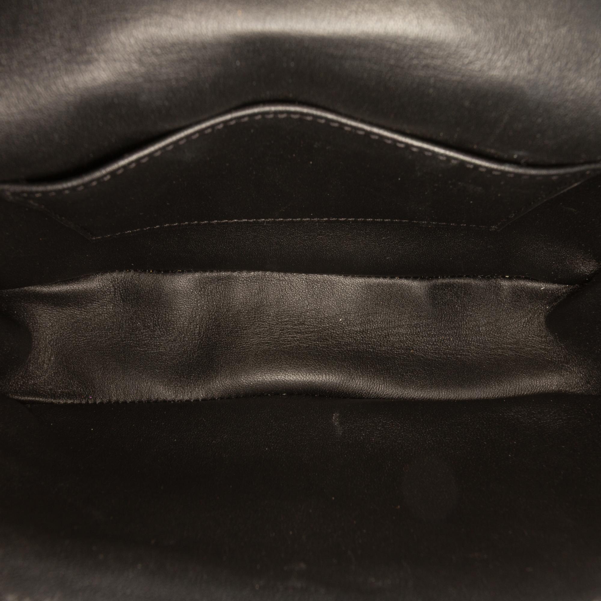 Celine Matelasse Goatskin Monochrome Chain Shoulder Bag