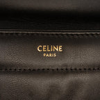 Celine Matelasse Goatskin Monochrome Chain Shoulder Bag