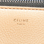Celine Medium Bicolor Leather Edge Handbag