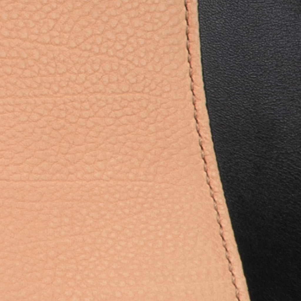 Celine Medium Bicolor Leather Edge Handbag