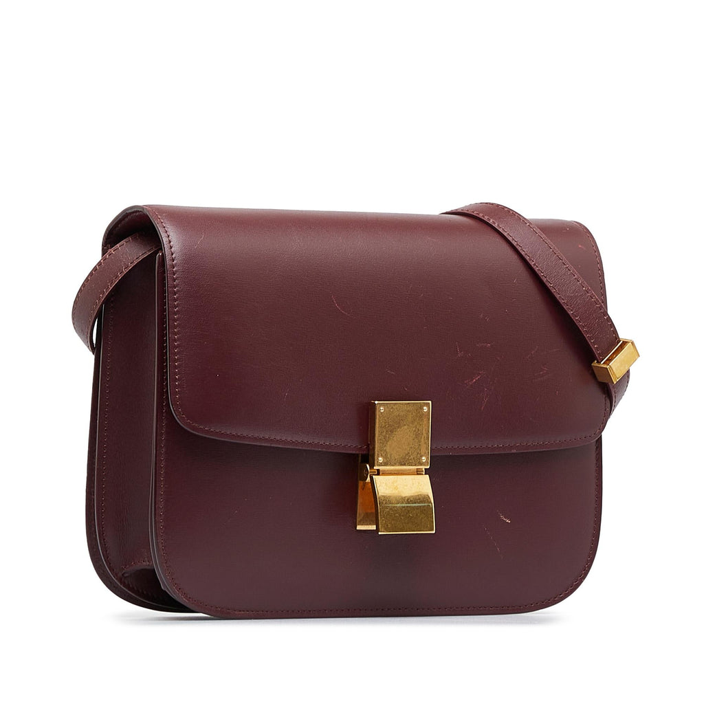 Celine Medium Calfskin Classic Box (SHG-IAHhVX)