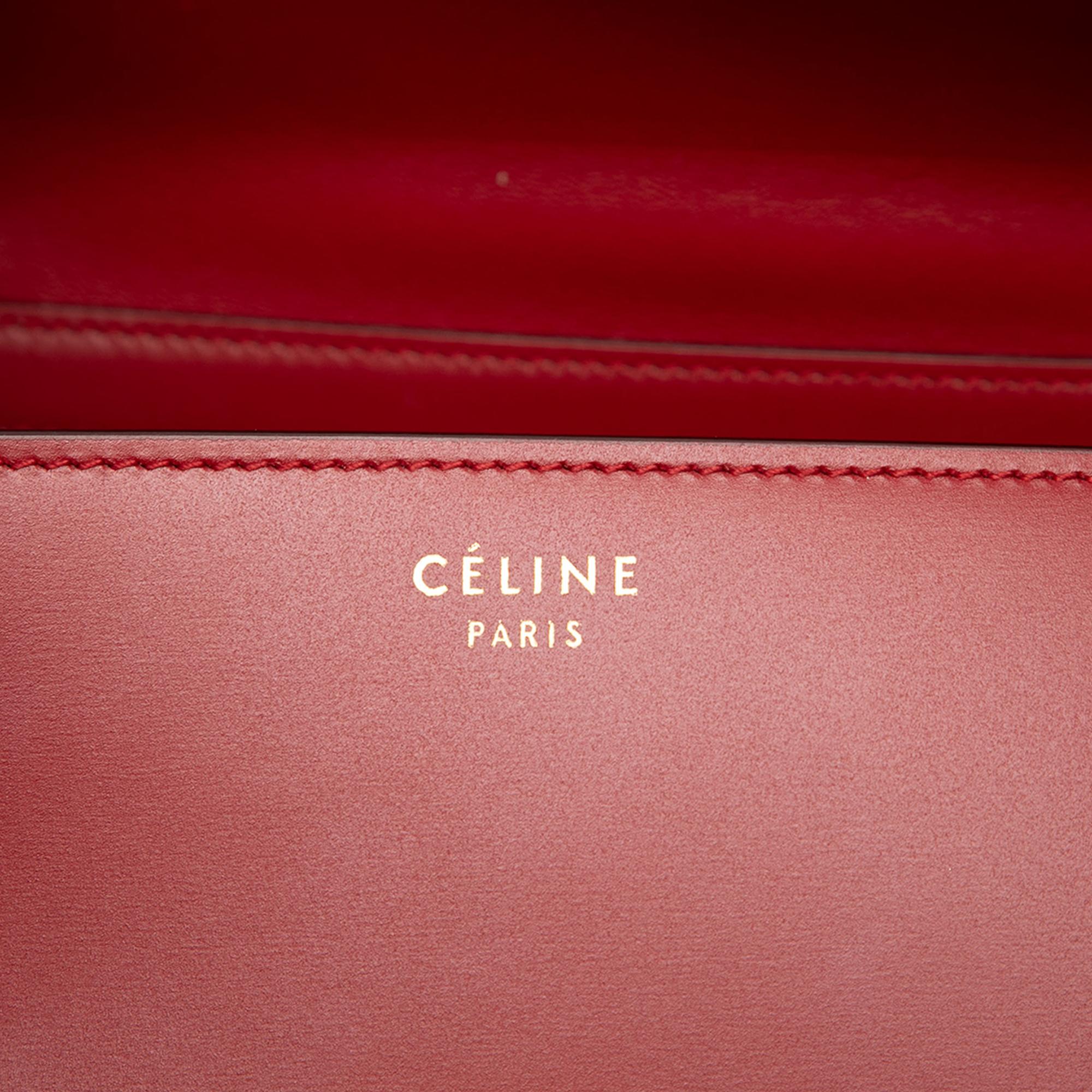 Celine Medium Calfskin Classic Box