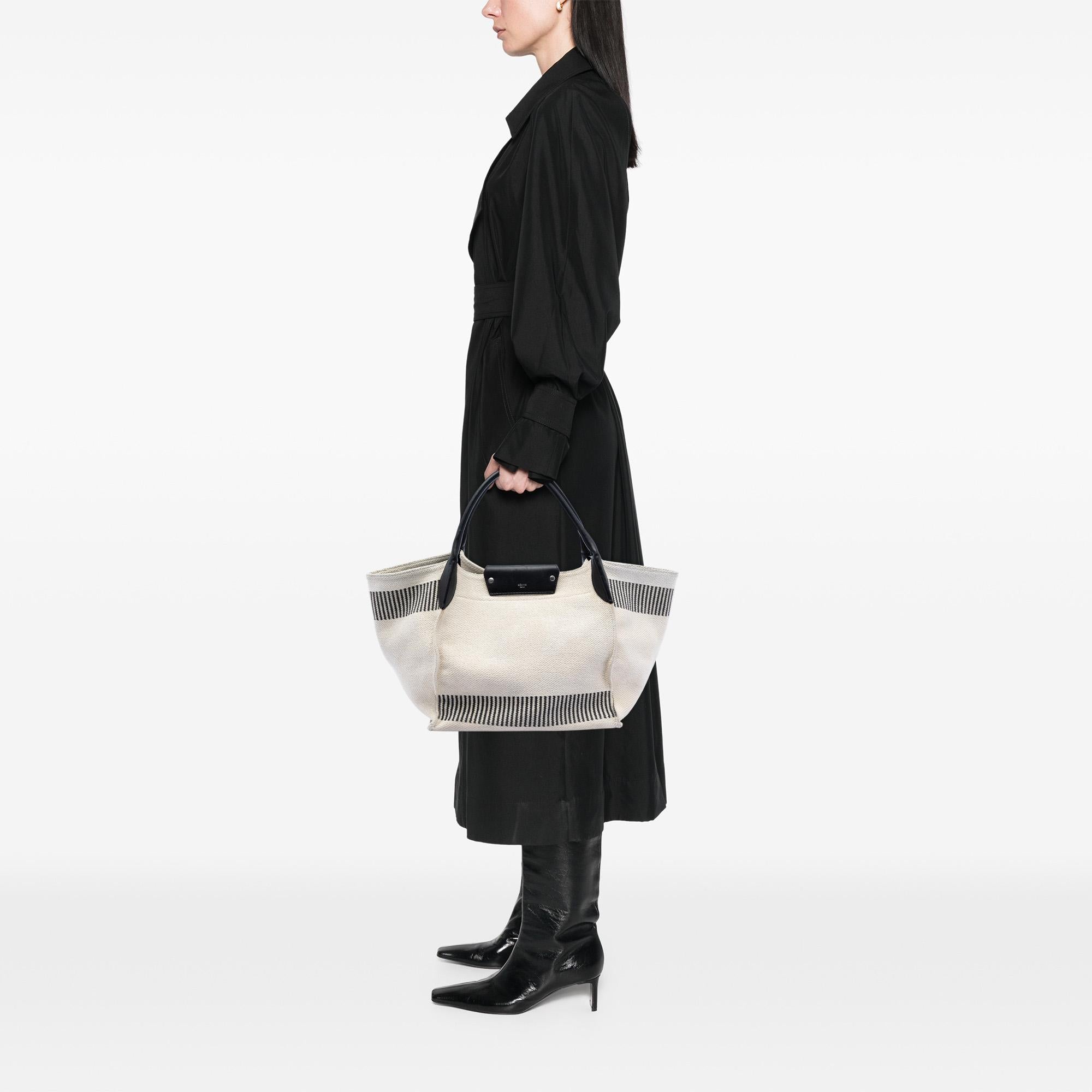 Celine Medium Canvas Big Satchel