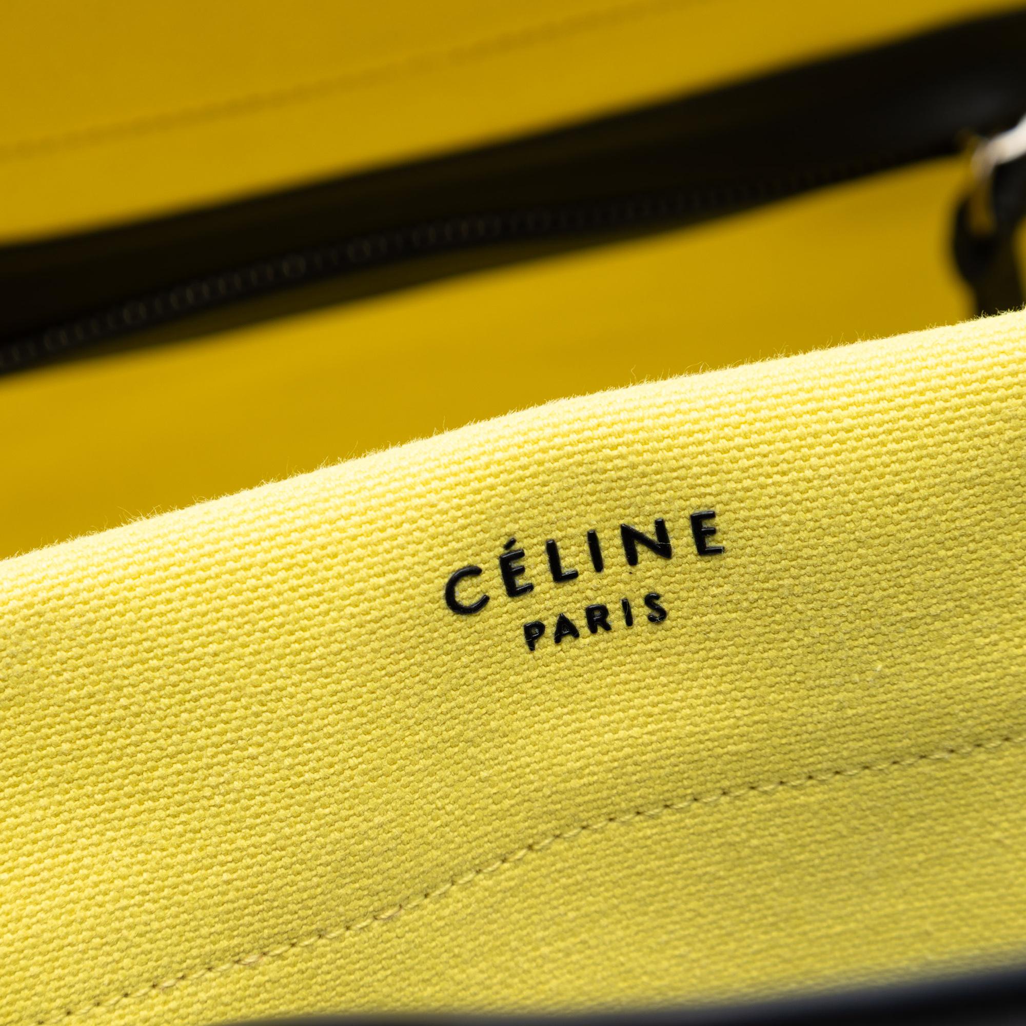 Celine Medium Canvas Phantom Luggage Tote