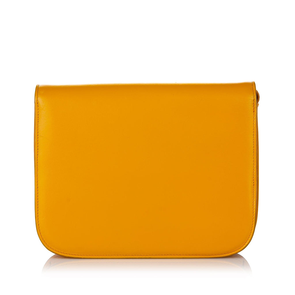Celine Medium Classic Box Leather Crossbody Bag (SHG-3en6Z7)