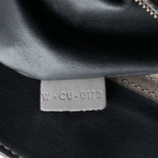 Celine Medium Croc Embossed Leather Luggage Phantom Tote