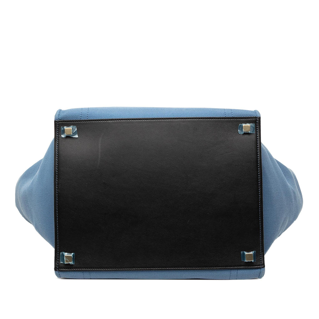 Celine Medium Denim Phantom Luggage Tote
