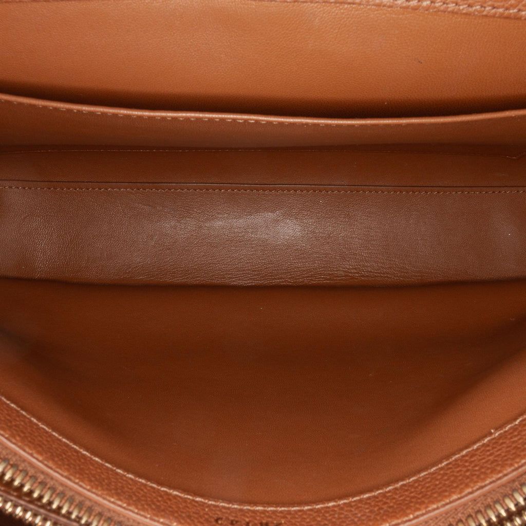 Celine Medium Leather 16 Satchel