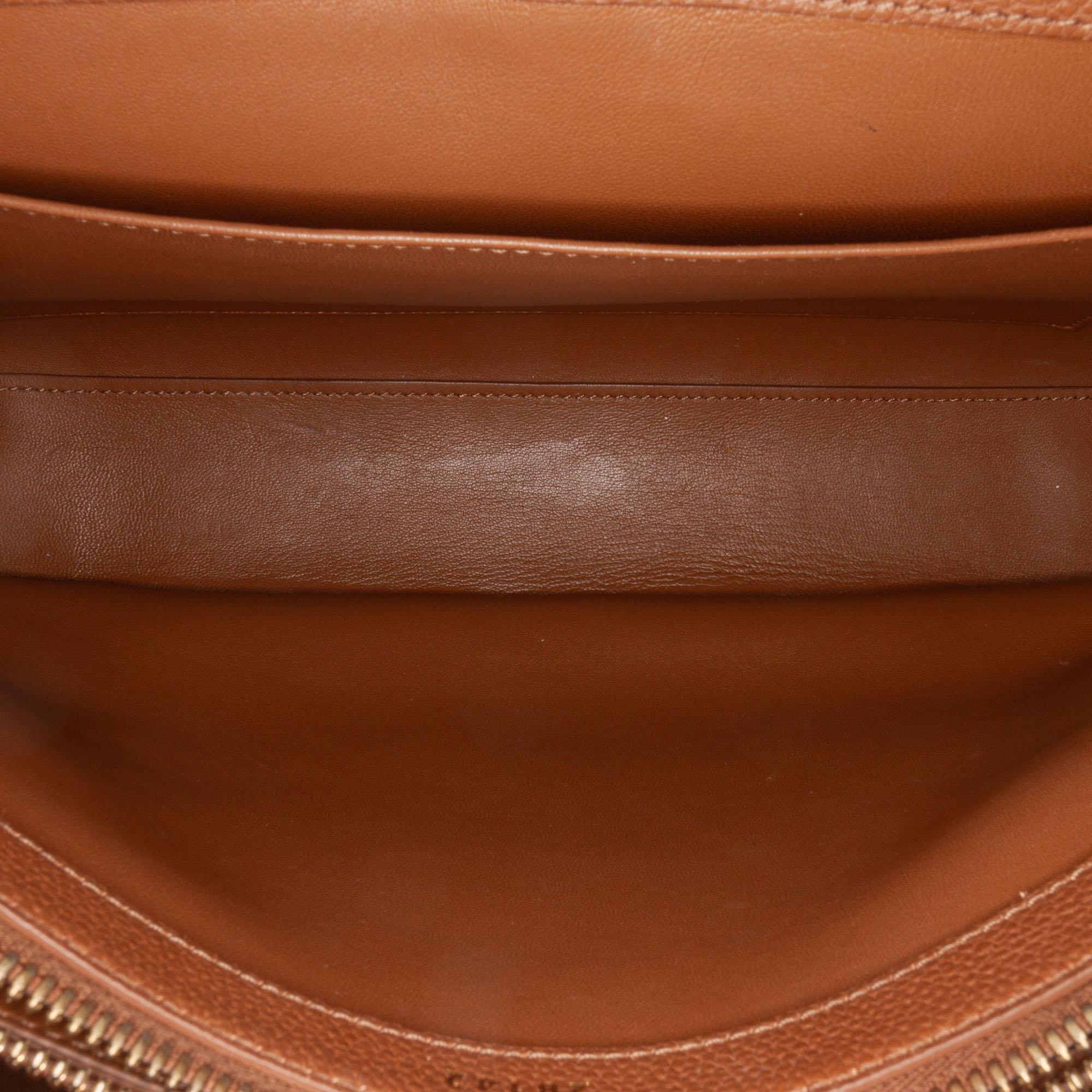 Celine Medium Leather 16 Satchel