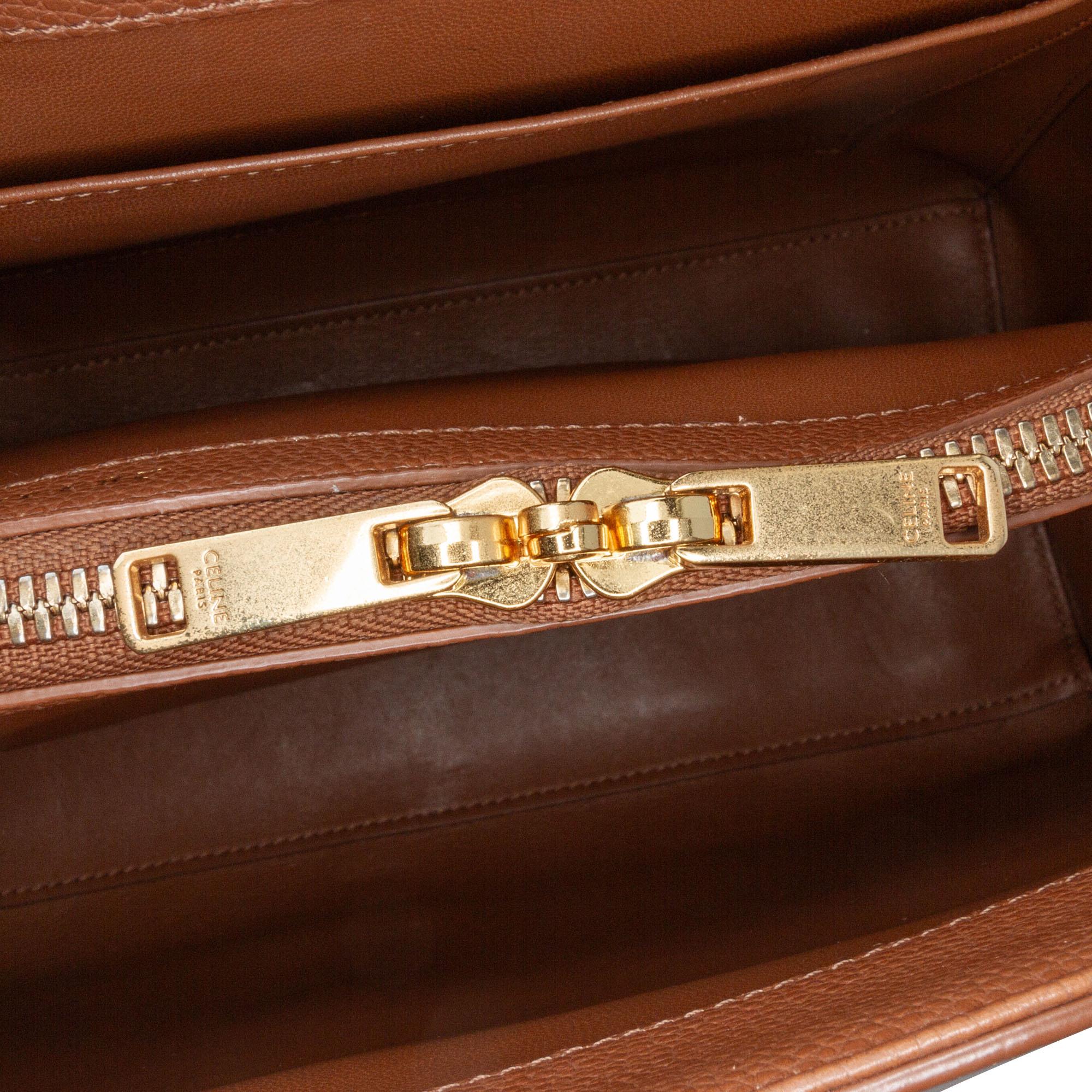 Celine Medium Leather 16 Satchel