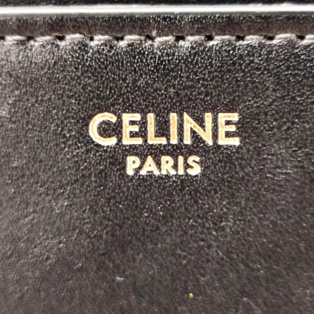 Celine Medium Leather Besace 16 Crossbody