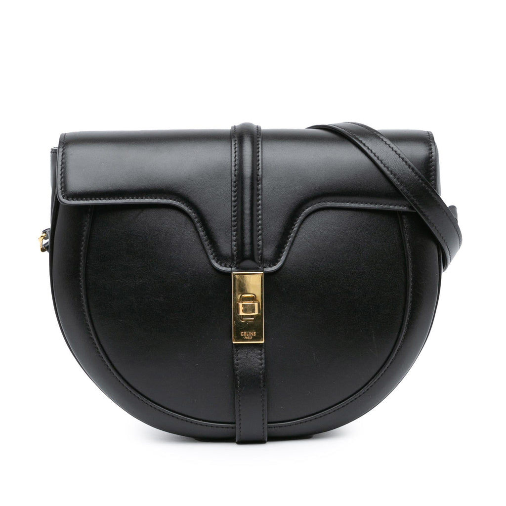 Celine Medium Leather Besace 16 Crossbody