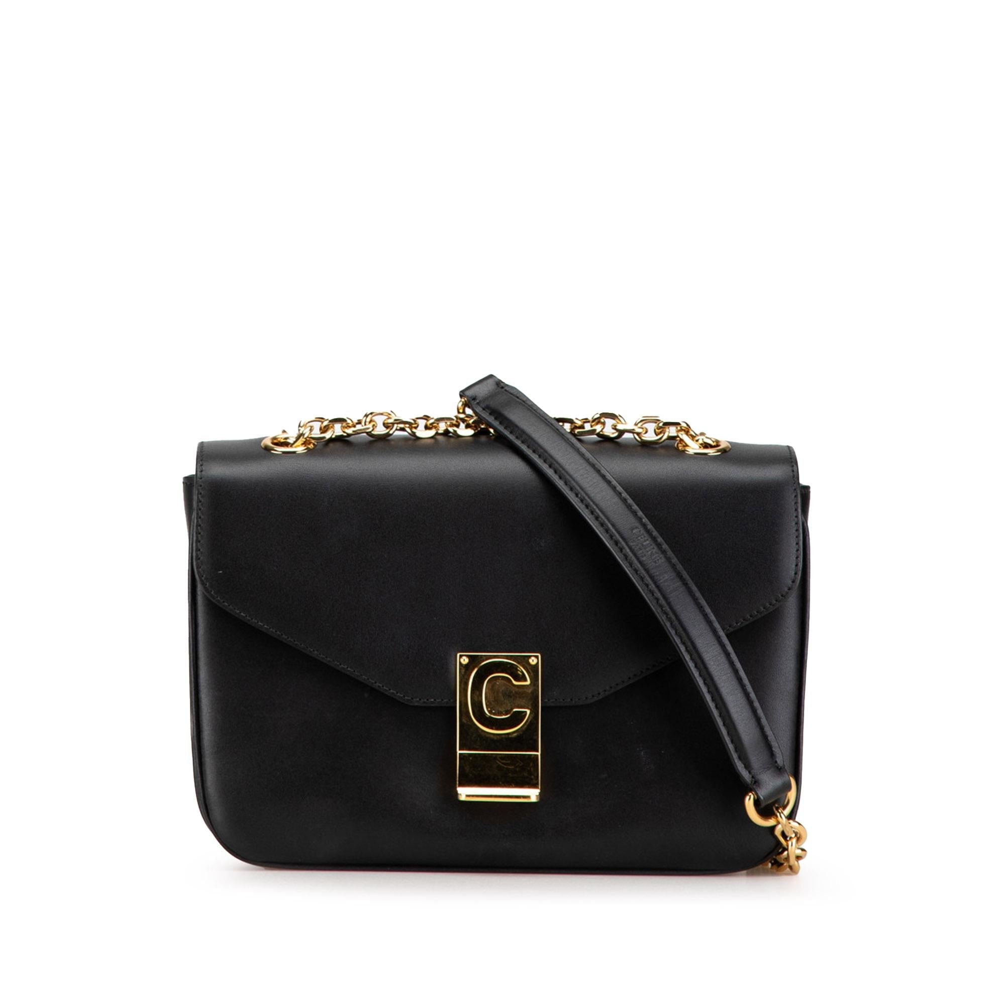 Celine Medium Leather C Bag