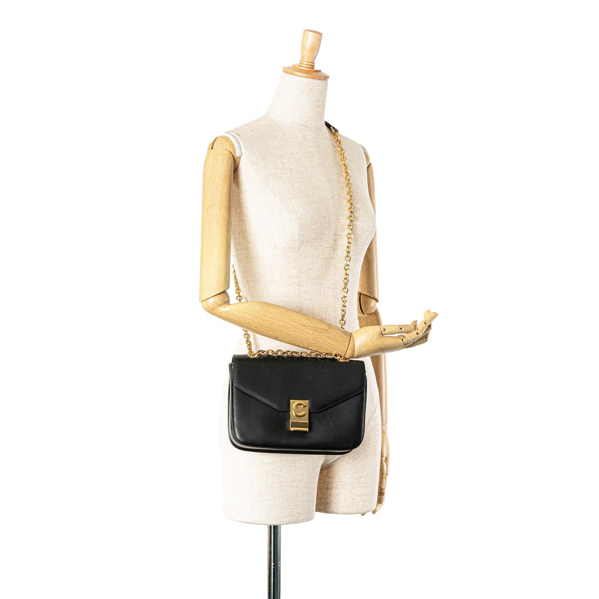 Celine Medium Leather C Bag