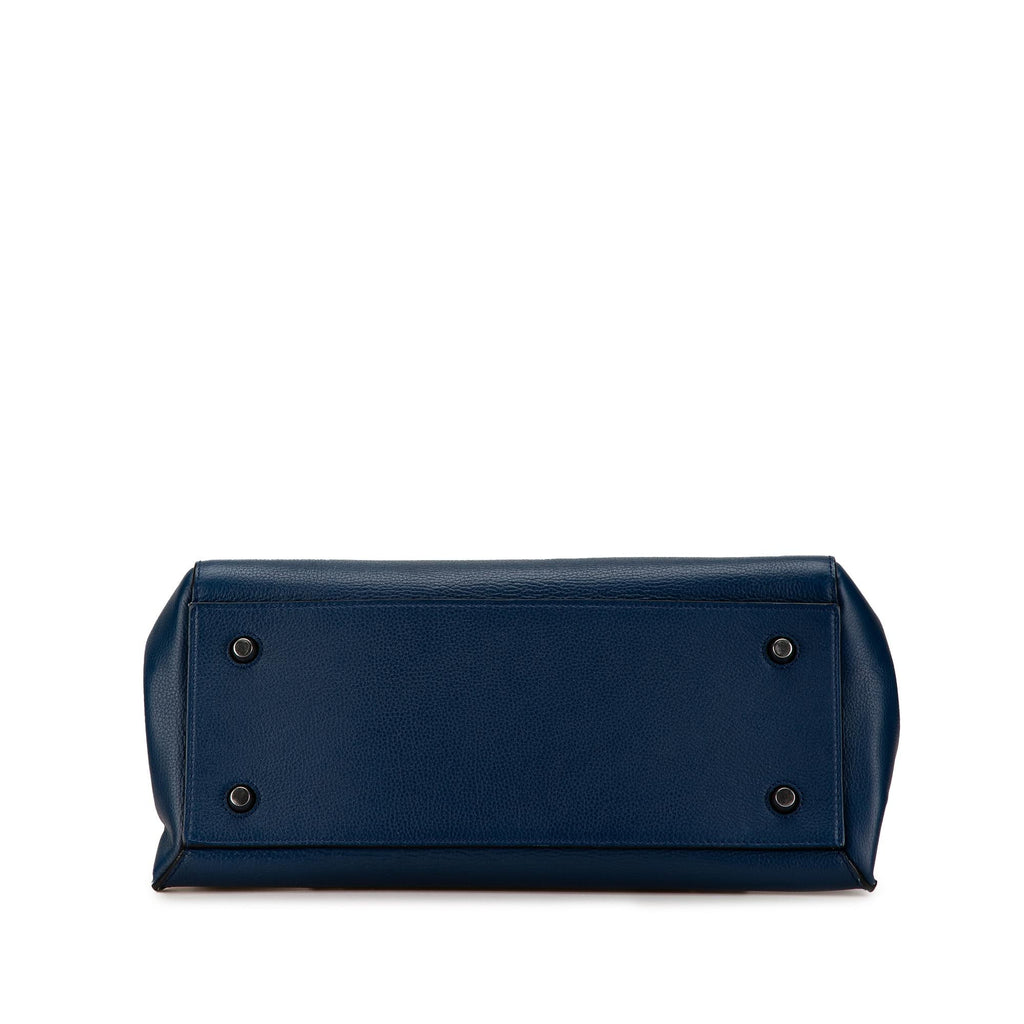 Celine Medium Leather Edge Handbag (SHG-Eqw3jS)