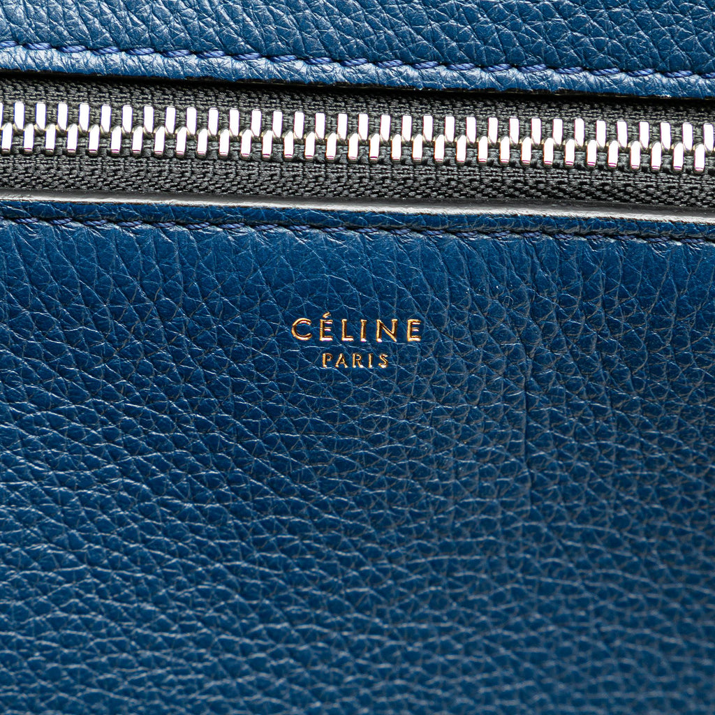 Celine Medium Leather Edge Handbag (SHG-Eqw3jS)