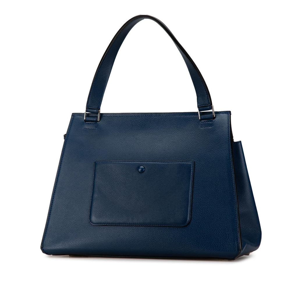 Celine Medium Leather Edge Handbag (SHG-Eqw3jS)