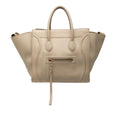 Celine Medium Leather Luggage Phantom Tote