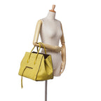 Celine Medium Leather Phantom Luggage Tote