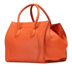 Celine Medium Leather Phantom Luggage Tote