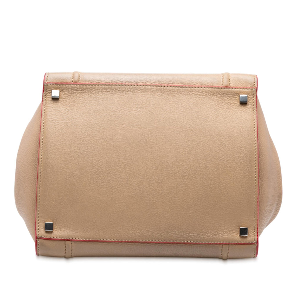 Celine Medium Leather Phantom Luggage Tote