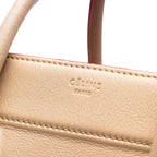 Celine Medium Leather Phantom Luggage Tote