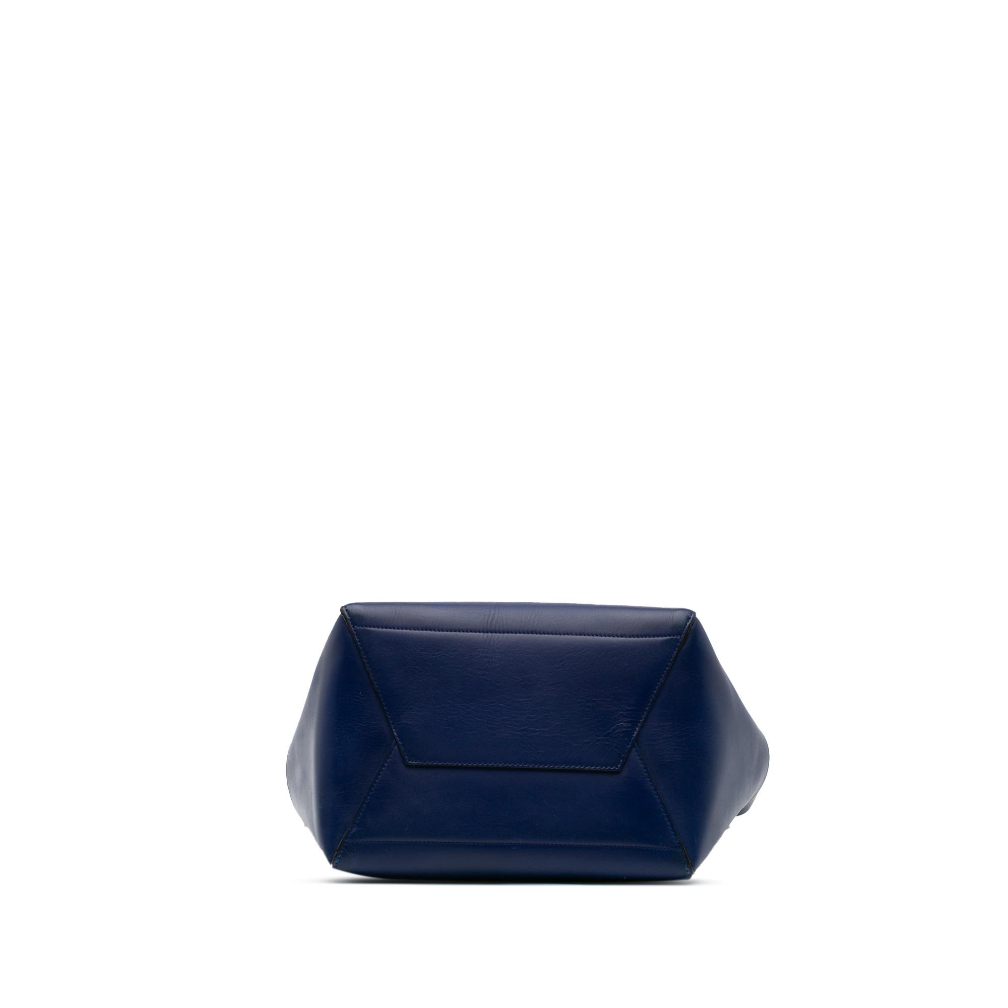 Celine Medium Leather Seau Sangle Bucket Bag