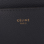 Celine Medium Leather Seau Sangle Bucket Bag