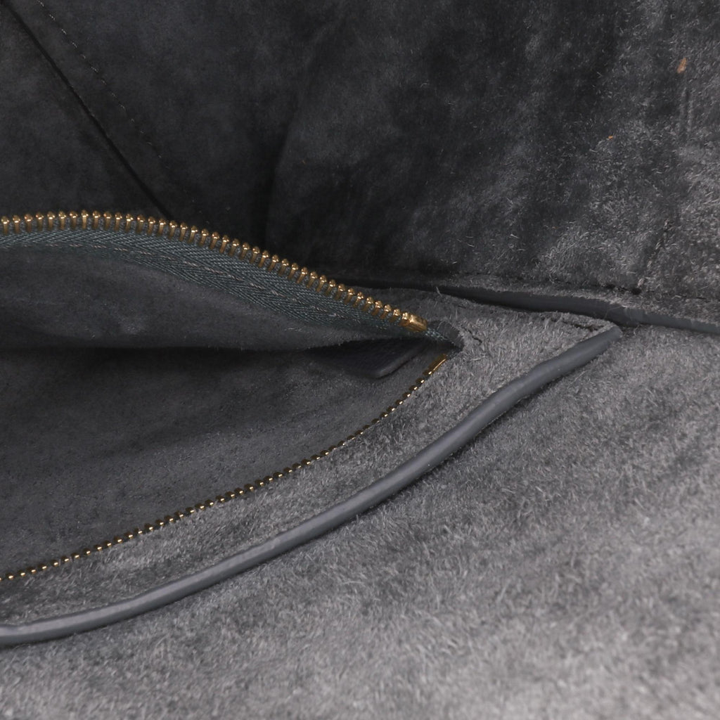 Celine Medium Leather Seau Sangle Bucket Bag