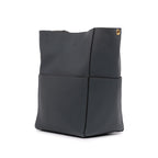 Celine Medium Leather Seau Sangle Bucket Bag