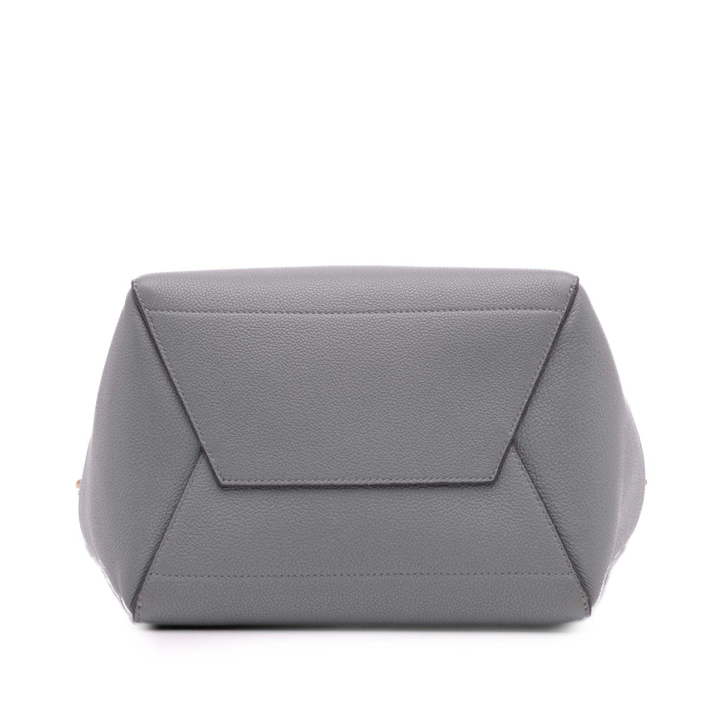 Celine Medium Leather Seau Sangle Bucket Bag