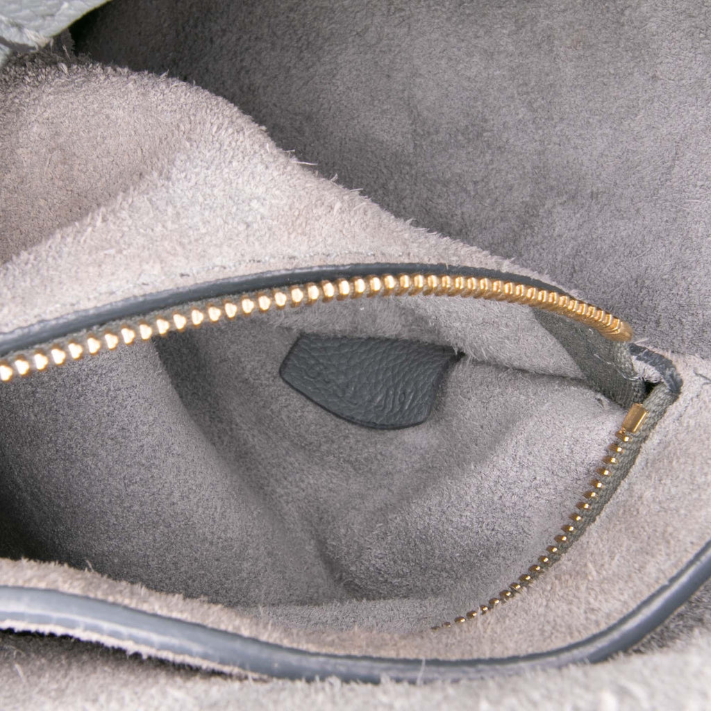 Celine Medium Leather Seau Sangle Bucket Bag